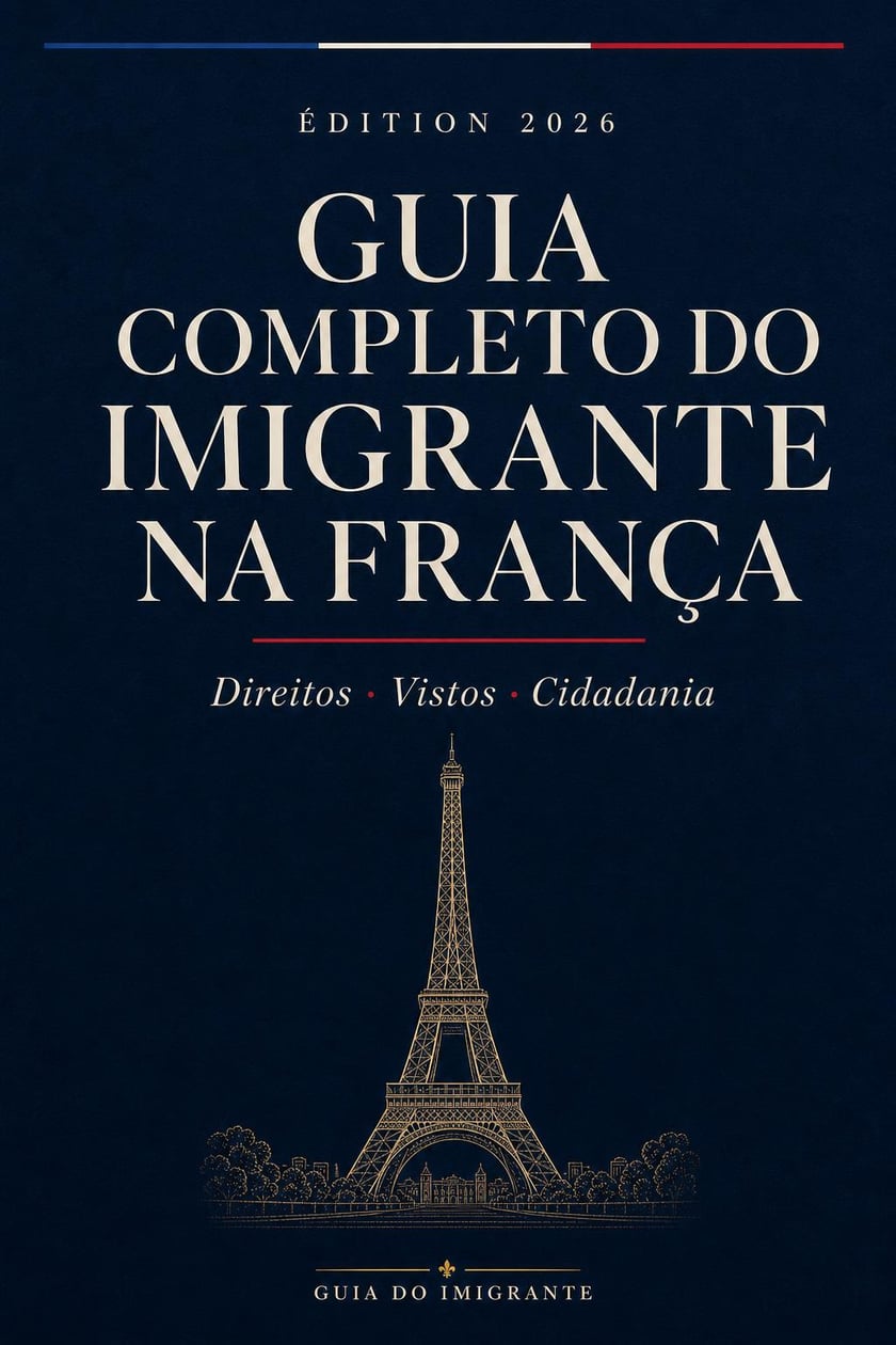 Capa do Guia Completo do Imigrante na França — Edição 2026
